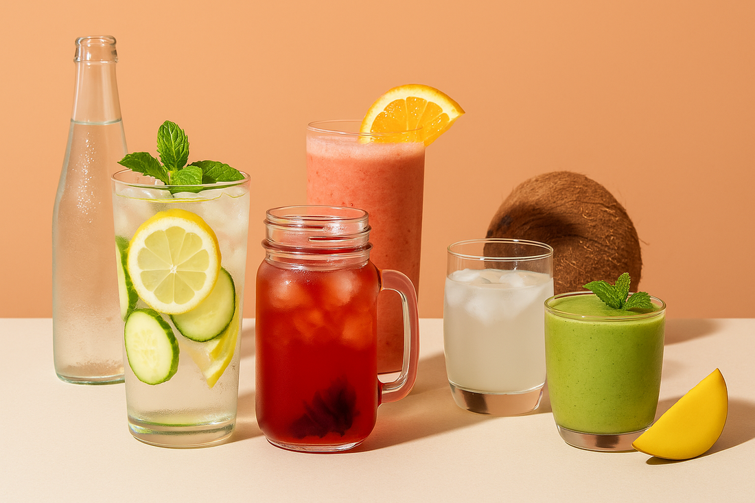 What to Drink on Hot Spring and Summer Days: The Best Sips to Stay Cool, Energized, and Hydrated